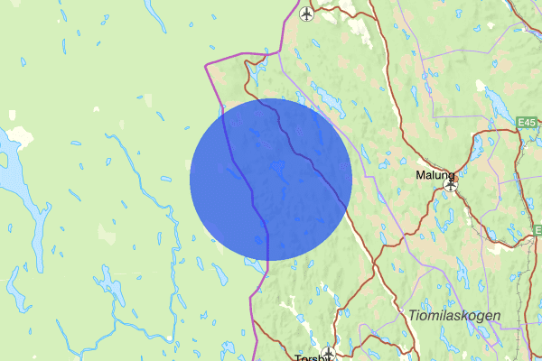 Södra Finnskoga distrikt 21 augusti 11.21, Trafikolycka, singel, Torsby