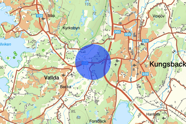 Ysby 22 augusti 15.53, Trafikolycka, personskada, Kungsbacka