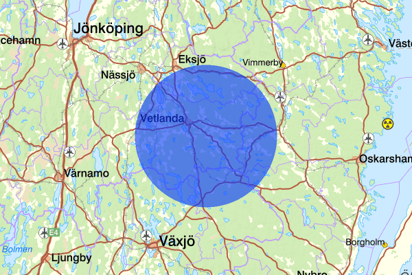  23 augusti 11.16, Arbetsplatsolycka, Vetlanda