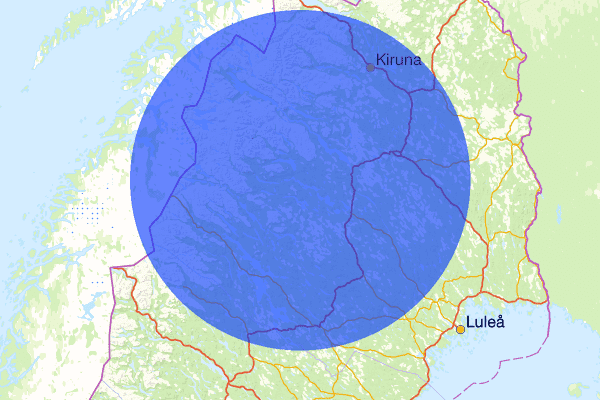  23 augusti 17.04, Trafikolycka, vilt, Jokkmokk