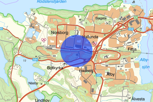 Hallunda 24 augusti 10.46, Trafikolycka, Botkyrka