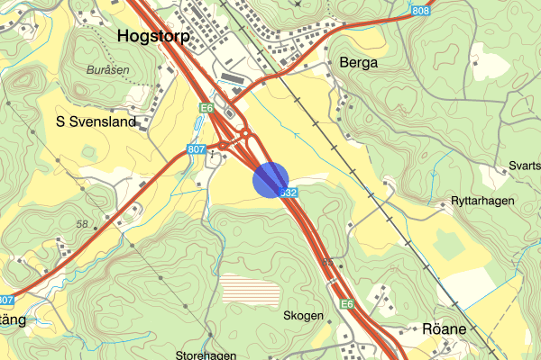 Hogstorpsmotet 26 augusti 13.39, Trafikolycka, Uddevalla