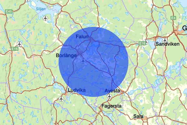  27 augusti 07.35, Sammanfattning natt, Dalarnas län