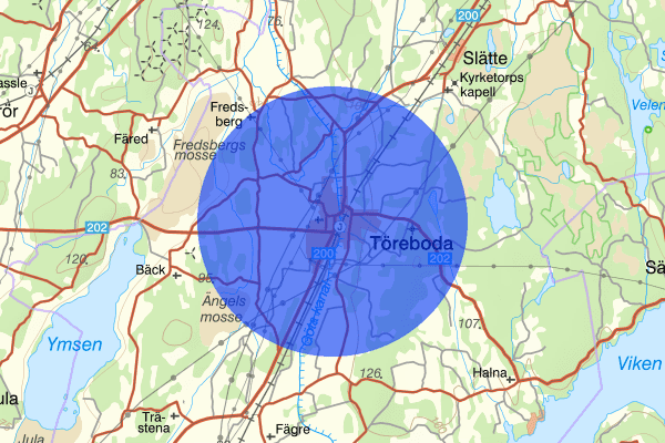 Töreboda 28 augusti 16.18, Trafikolycka, personskada, Töreboda