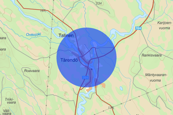 Tärendö 29 augusti 12.22, Trafikolycka, Pajala