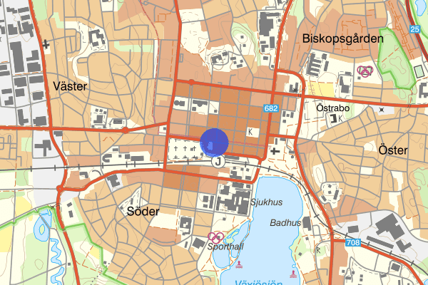 Sandgärdsgatan 31 augusti 01.40, Våld/hot mot tjänsteman, Växjö