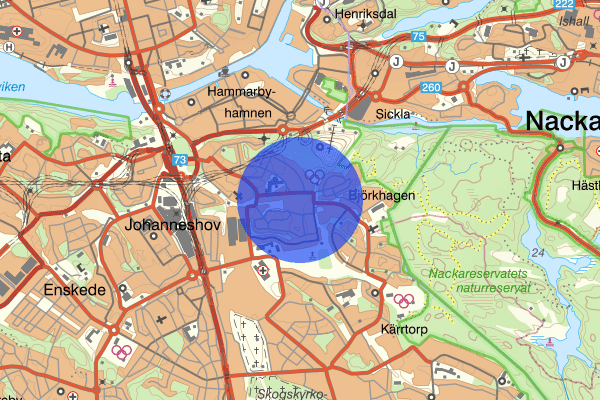 Hammarbyhöjden 31 augusti 20.46, Våldtäkt, Stockholm