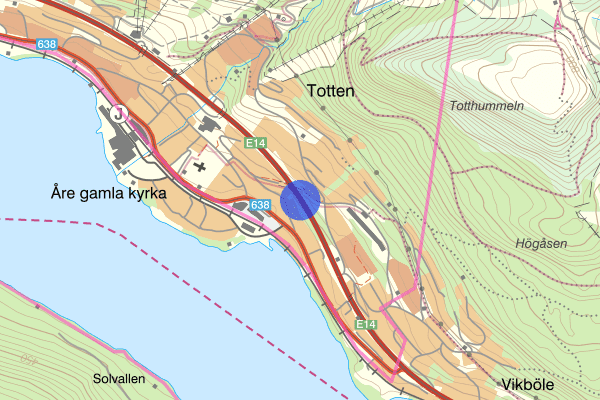 Kurortsvägen/E14 03 september 15.43, Trafikolycka, Åre