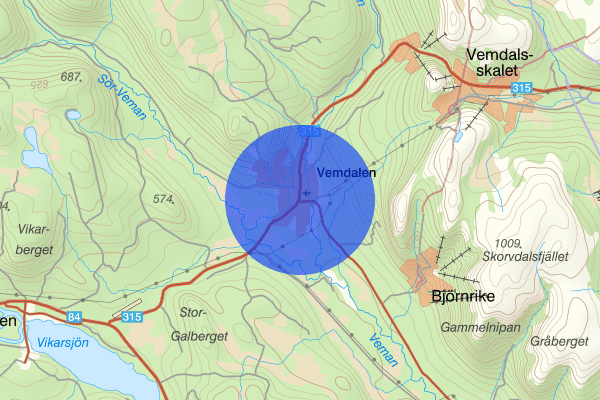 Vemdalen 03 september 16.48, Trafikolycka, Härjedalen