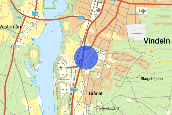 Häradsvägen 04 september 16.30, Trafikkontroll, Vindeln