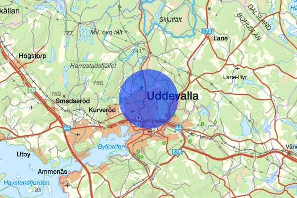 Dalaberg 04 september 20.00, Rån, Uddevalla