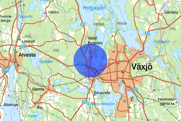 Öjaby 06 september 16.44, Trafikolycka, Växjö