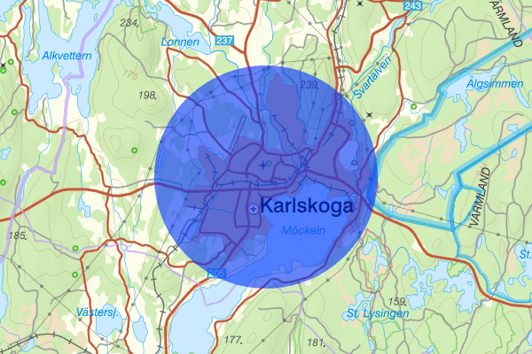 Karlskoga 07 september 14.00, Trafikkontroll, Karlskoga