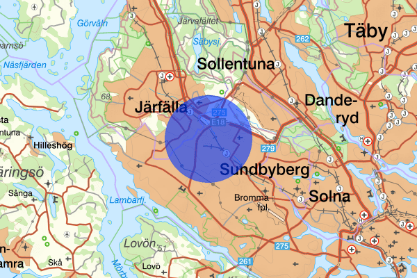 Lunda industriområde 09 september 03.08, Brand, Stockholm