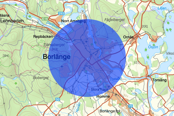 Borlänge 11 september 16.32, Trafikolycka, personskada, Borlänge