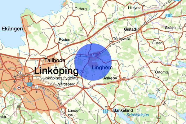 Linghem 12 september 17.17, Trafikolycka, Linköping