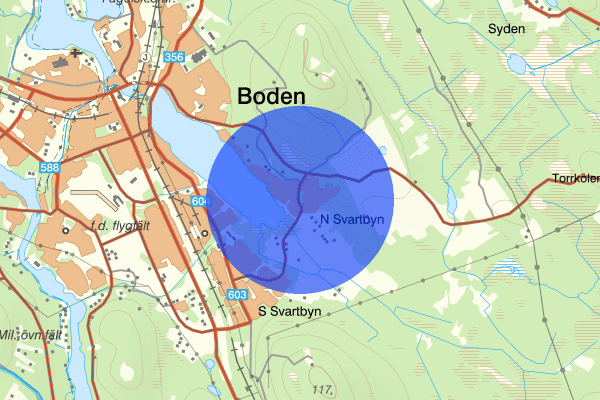 Norra Svartbyn 13 september 00.00, Arbetsplatsolycka, Boden