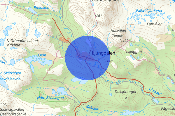 Ljungdalen 14 september 10.38, Trafikkontroll, Berg