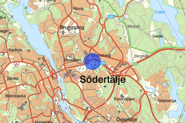 Stockholmsvägen 17 september 16.50, Trafikbrott, Södertälje