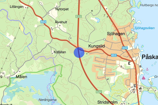 Påskallavik E22 17 september 19.57, Rattfylleri, Oskarshamn