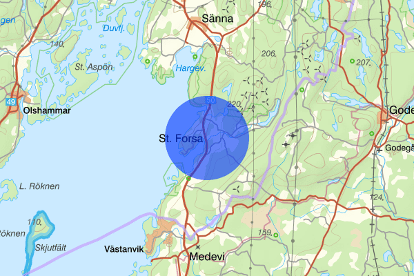 Stora Forsa 18 september 18.44, Trafikolycka, Askersund