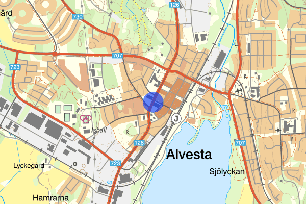 Allbogatan 18 september 19.17, Trafikolycka, Alvesta