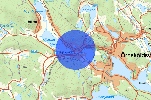 Själevad 18 september 19.54, Trafikkontroll, Örnsköldsvik