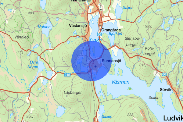 Sunnansjö 19 september 12.18, Trafikolycka, Ludvika