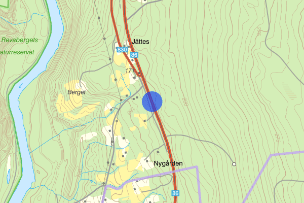 Länsgränsen Jämtland-Västernorrland 20 september 07.18, Sammanfattning natt, Västernorrlands län