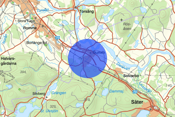 Mora 20 september 14.03, Trafikbrott, Säter