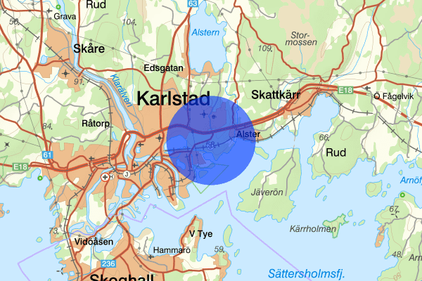 Välsviken 30 september 09.59, Rattfylleri, Karlstad