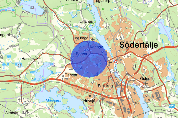 Bårsta 30 september 17.48, Vapenlagen, Södertälje