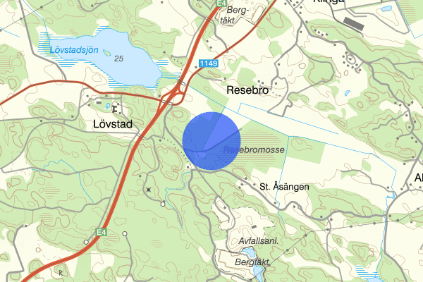 Norra Östergötlands Järnvägar 01 oktober 07.43, Sammanfattning natt, Östergötlands län