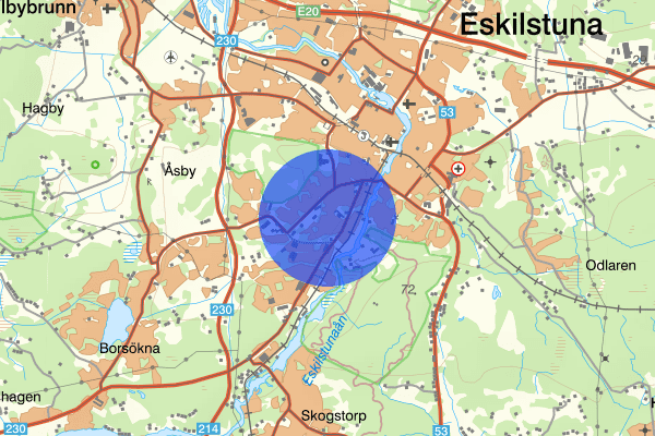 Fröslunda 01 oktober 17.27, Brand, Eskilstuna