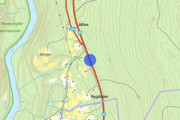 Länsgränsen Jämtland-Västernorrland 03 oktober 07.10, Sammanfattning natt, Västernorrlands län