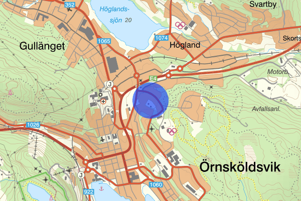 Valhallavägen 04 oktober 17.24, Trafikolycka, singel, Örnsköldsvik