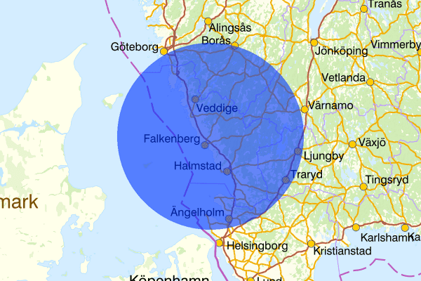 Hallands län 06 oktober 22.00, Övrigt, Hallands län