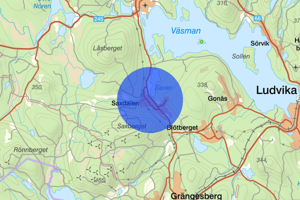 Saxdalen 10 oktober 09.20, Rattfylleri, Ludvika