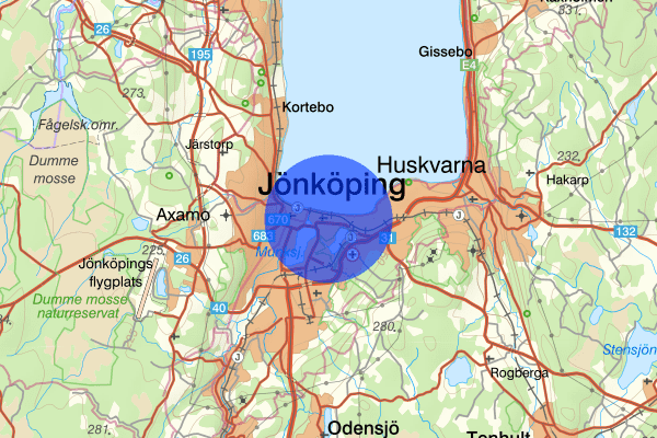 Öster 11 oktober 20.50, Brand, Jönköping