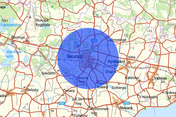 Skurup 11 oktober 18.41, Rån, Skurup