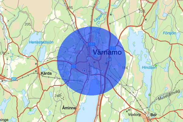 Värnamo 13 oktober 10.30, Misshandel, Värnamo