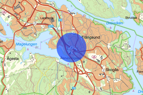 Trångsund 13 oktober 12.54, Rattfylleri, Huddinge