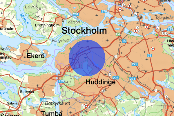 Segeltorp 14 oktober 00.36, Explosion, Huddinge