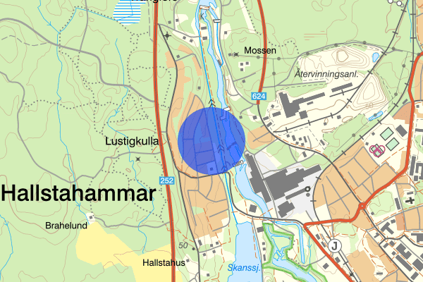 Kanalvägen 14 oktober 03.40, Brand, Hallstahammar