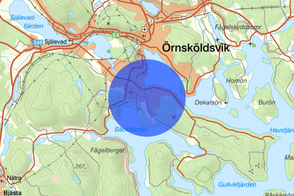 Domsjö 14 oktober 10.41, Trafikolycka, Örnsköldsvik