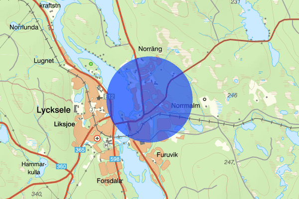 Norrmalm 16 oktober 19.29, Trafikbrott, Lycksele