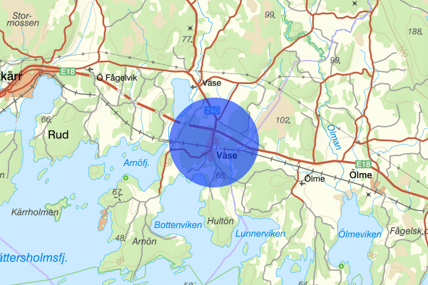 Väse 17 oktober 15.10, Rattfylleri, Karlstad