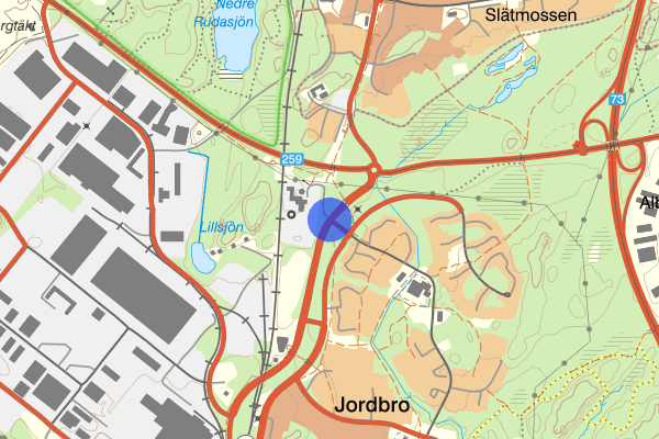 Nynäsvägen 18 oktober 16.28, Trafikolycka, personskada, Haninge