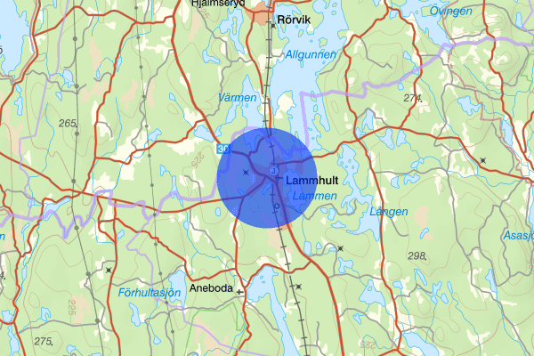 Lammhult 18 oktober 22.24, Misshandel, grov, Växjö