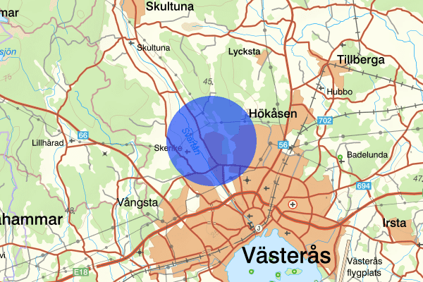 Rönnby 19 oktober 11.38, Stöld, Västerås